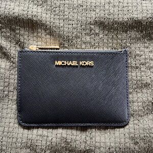 Michael Kors Black Coin Pouch/Card Holder